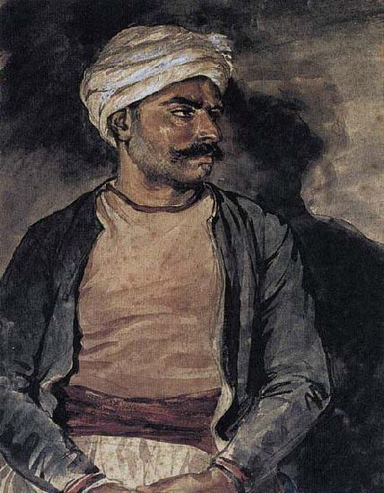 unknow artist A Turk oil painting image